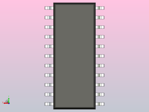 106x SOIC 封装（小外形集成电路）SOIC127P780X200-22N后视缩略图