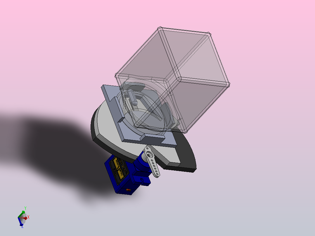 药物处理机制主视图