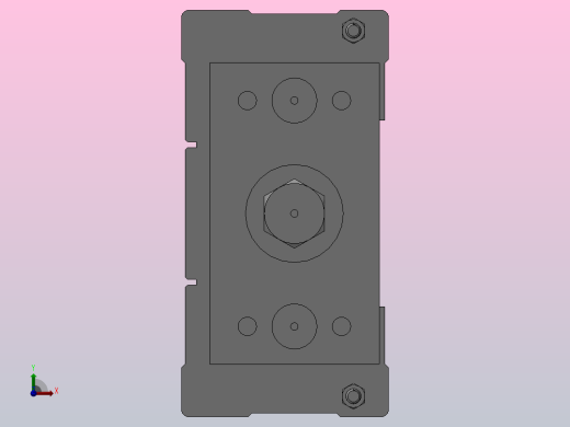 带导轨气缸-基本型HMGG系列[HMCGMB20-100]前视缩略图