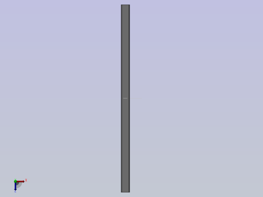 方通40×20×2.0x440（普通钢)俯视缩略图