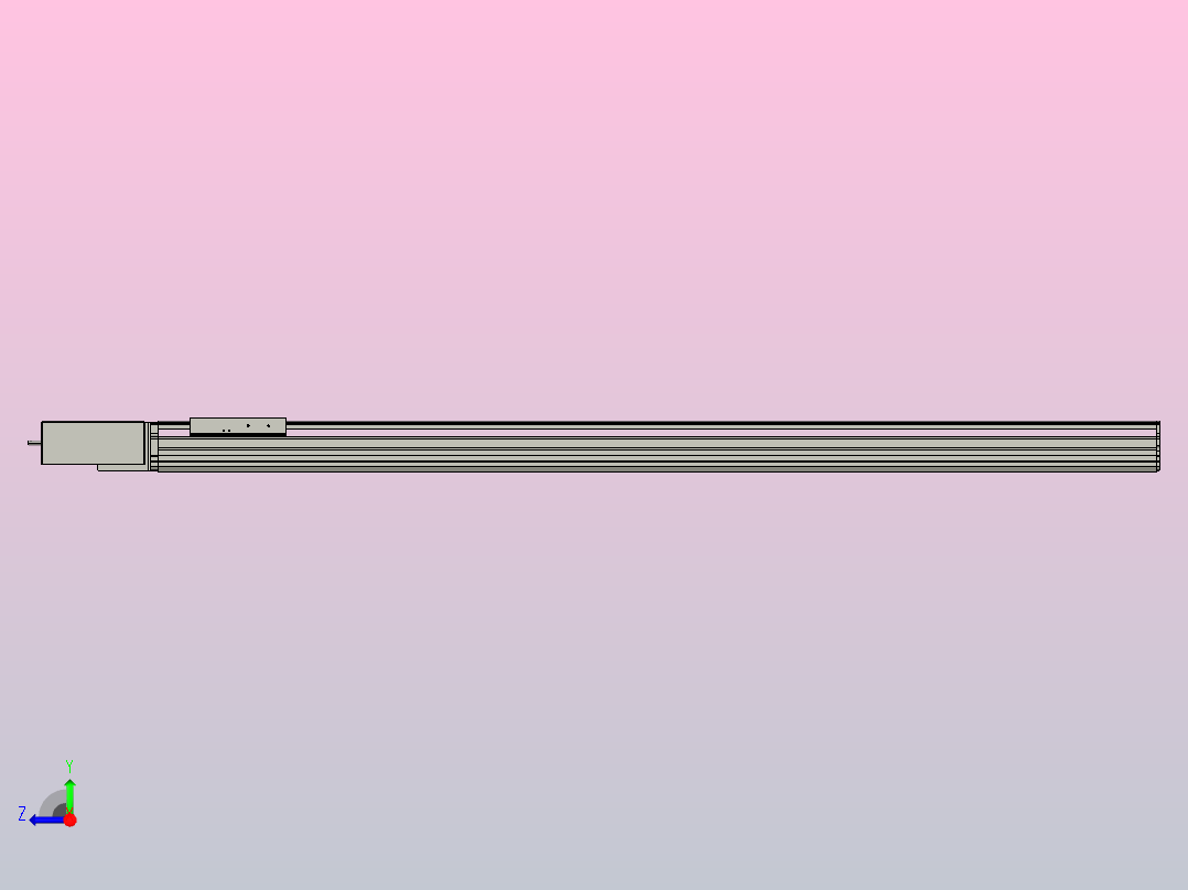 MT136BT半封闭皮带滑台[MT136BT.L100.1200.R.M40.C3]右视图