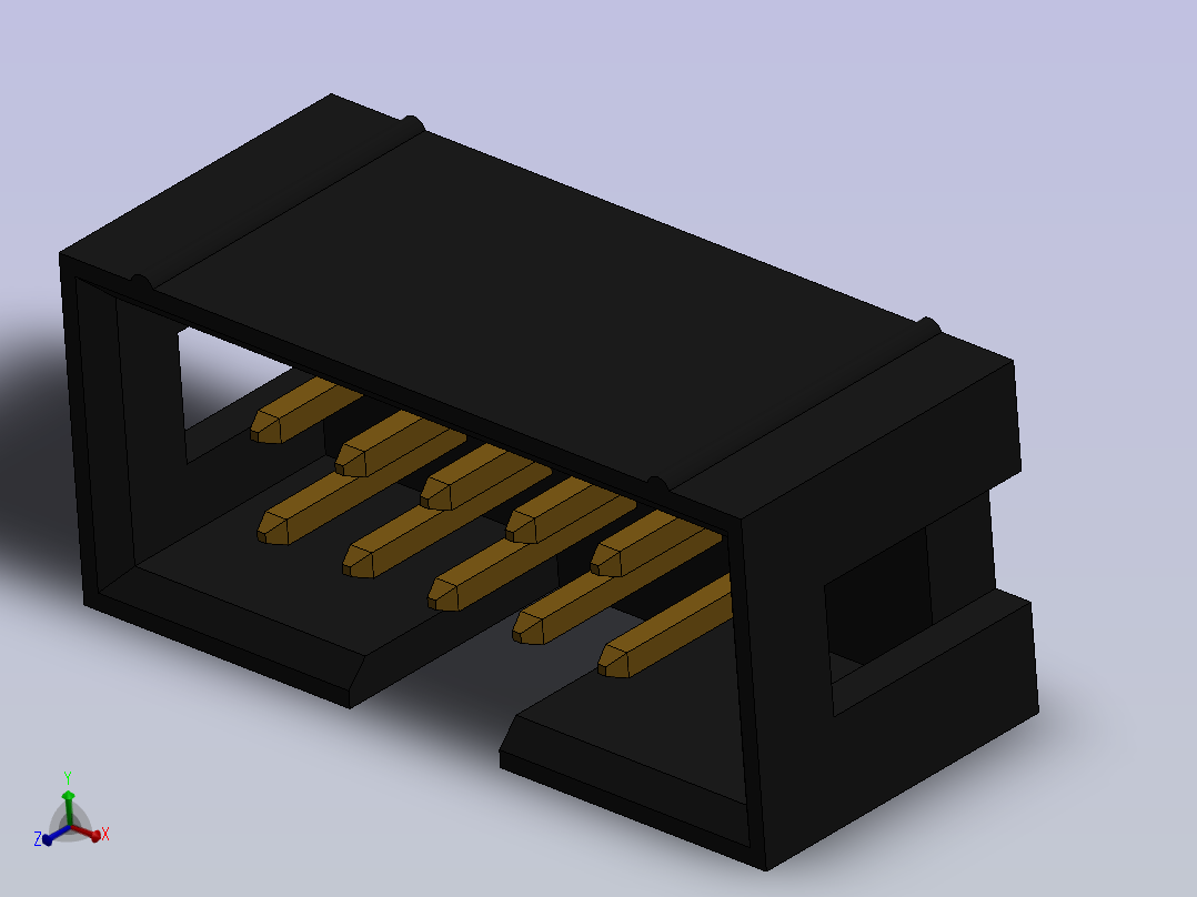 DigiKey 连接器主视图