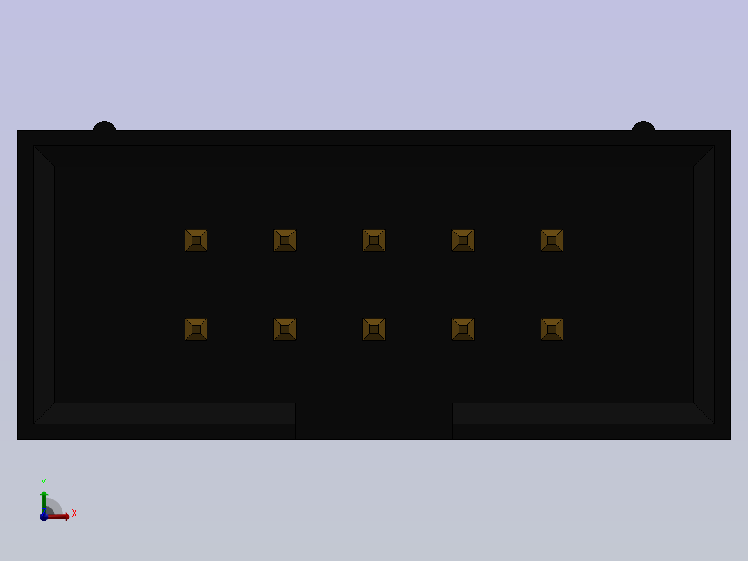 DigiKey 连接器前视图