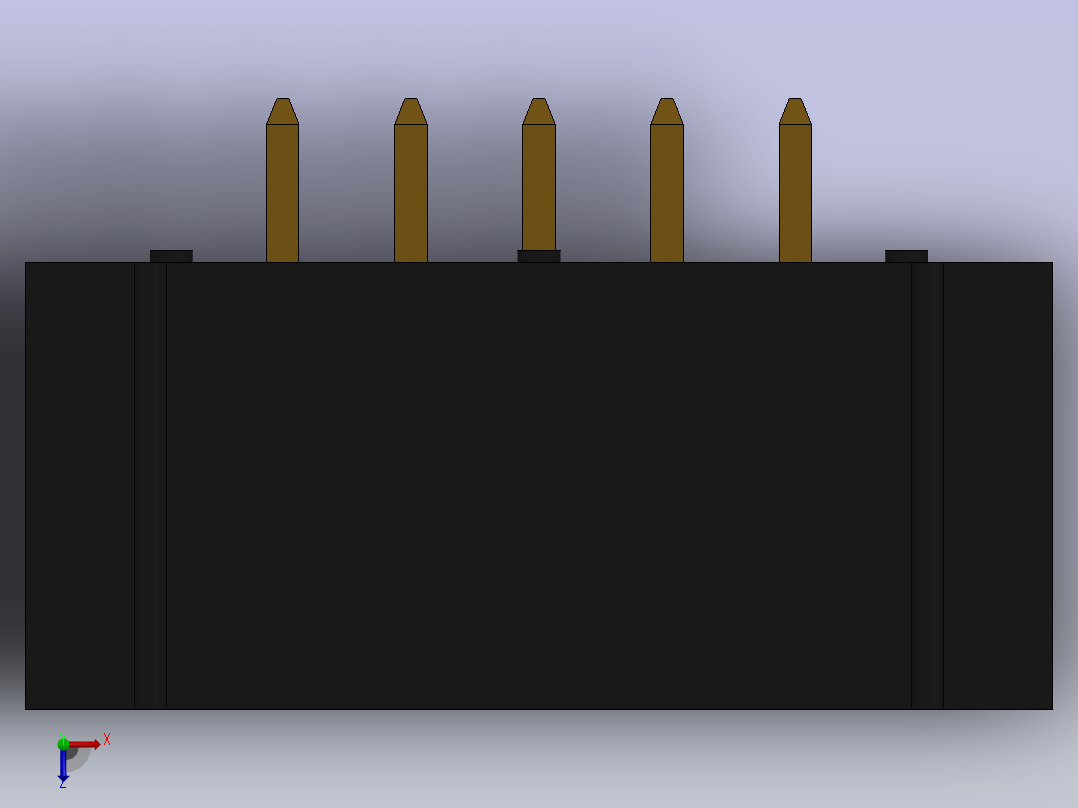 DigiKey 连接器俯视图