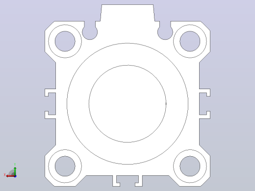 气缸CQ2B32-20D后视缩略图