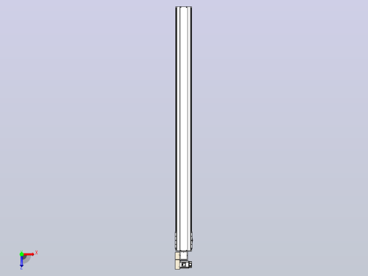 皮带直线轴半封闭可选导轨TPA-HNB-220D-176-L2900-ML-Y-P1K-N3俯视缩略图