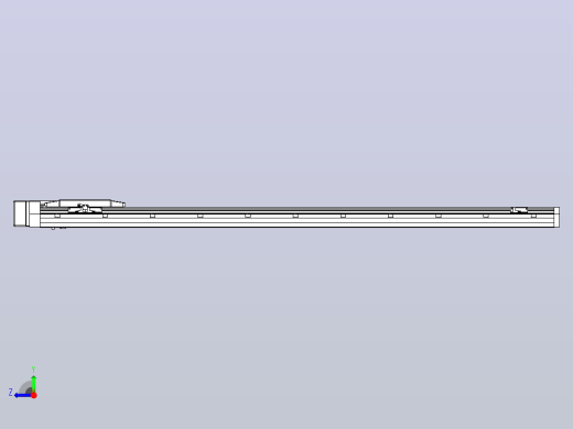 滚珠丝杠直线轴内置导轨TPA-GCR-170-2510C-L1350-MR-M75-N3右视缩略图