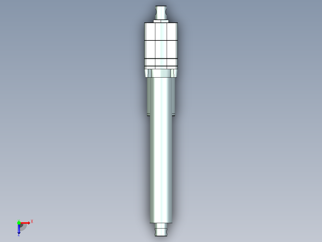 电动推杆10000N(ZJWSN-B)[ZJWSN-B-S250]俯视图