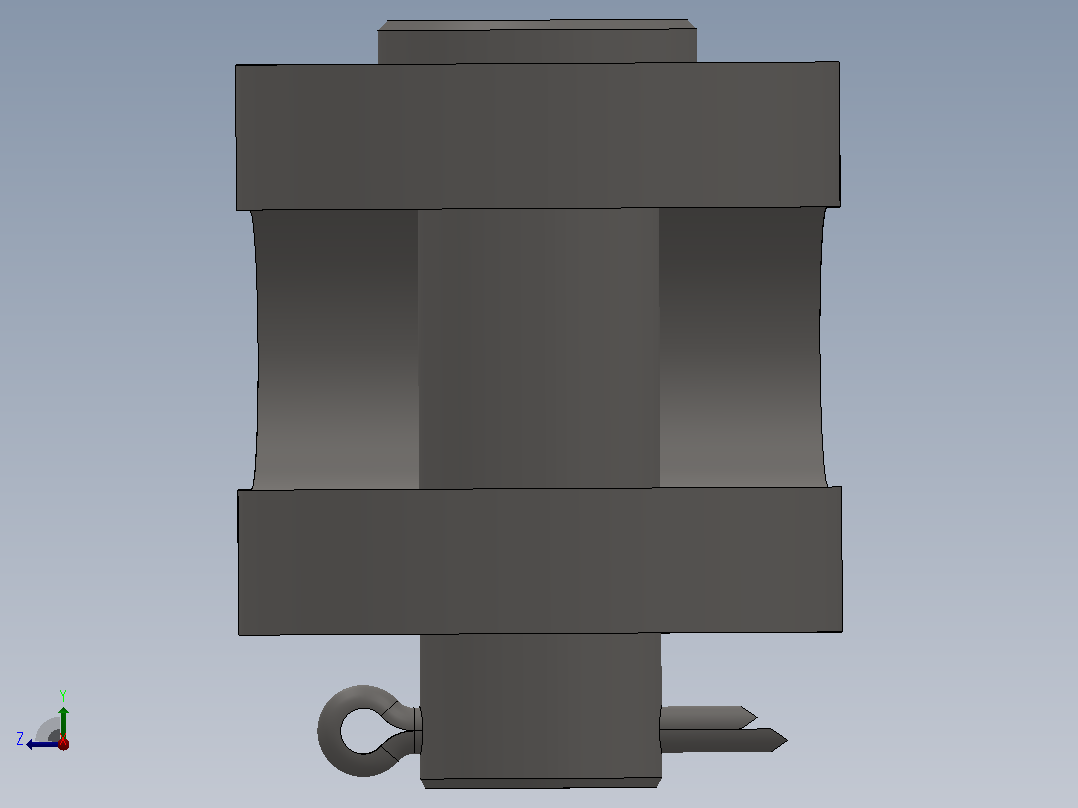 UU型开式索具螺旋扣KUUH56-M  CB／T 3818-1999右视图