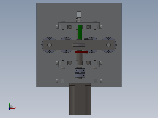 凸轮包装热封机构sw12可编辑前视缩略图