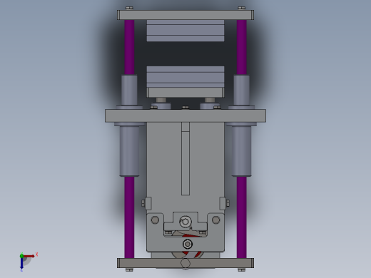 凸轮包装热封机构sw12可编辑俯视缩略图