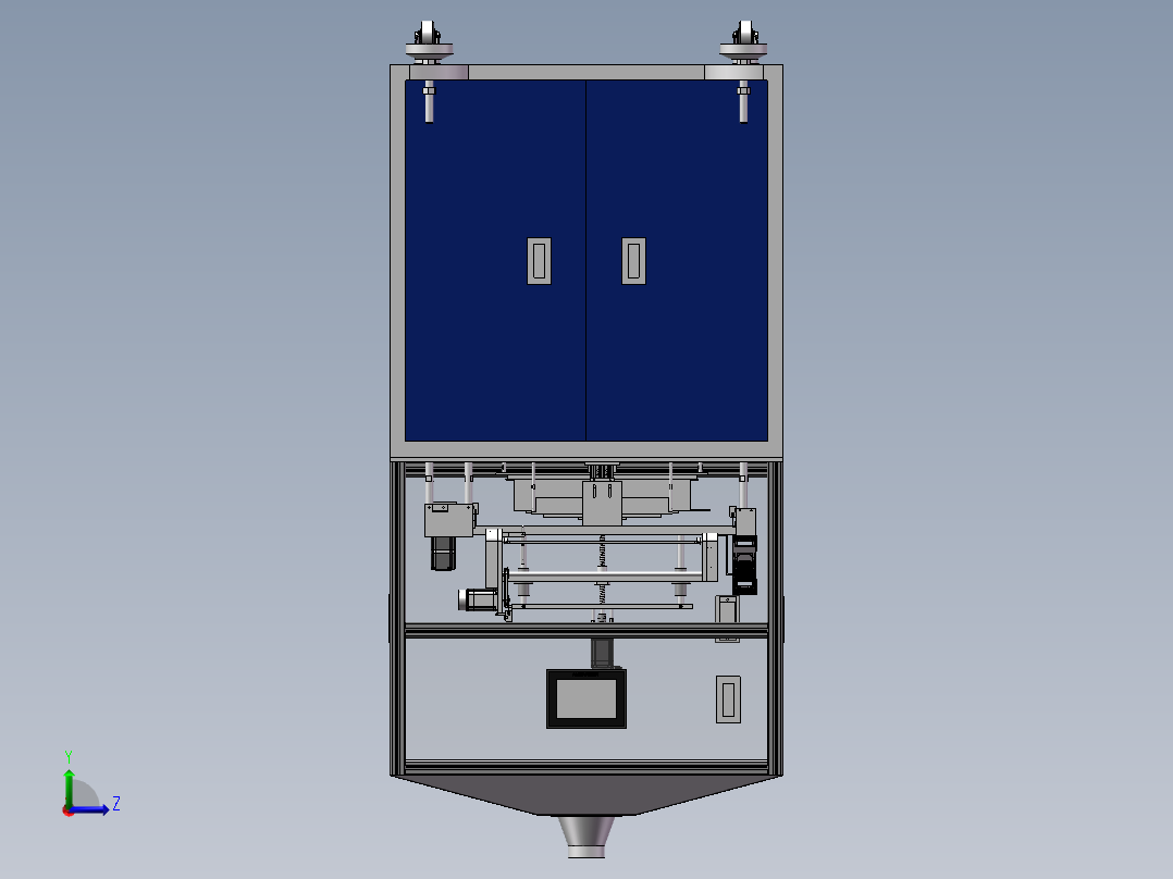 全自动焊锡机sw18可编辑左视图