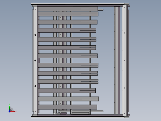 织布机模型前视缩略图
