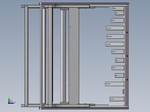 织布机模型左视缩略图