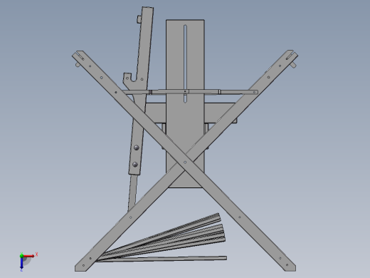 织布机模型俯视缩略图