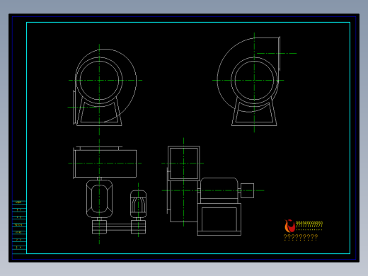 4-72NO.6C风机外形图