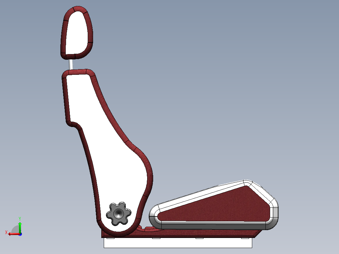 五十铃客舱卡车底盘后视图