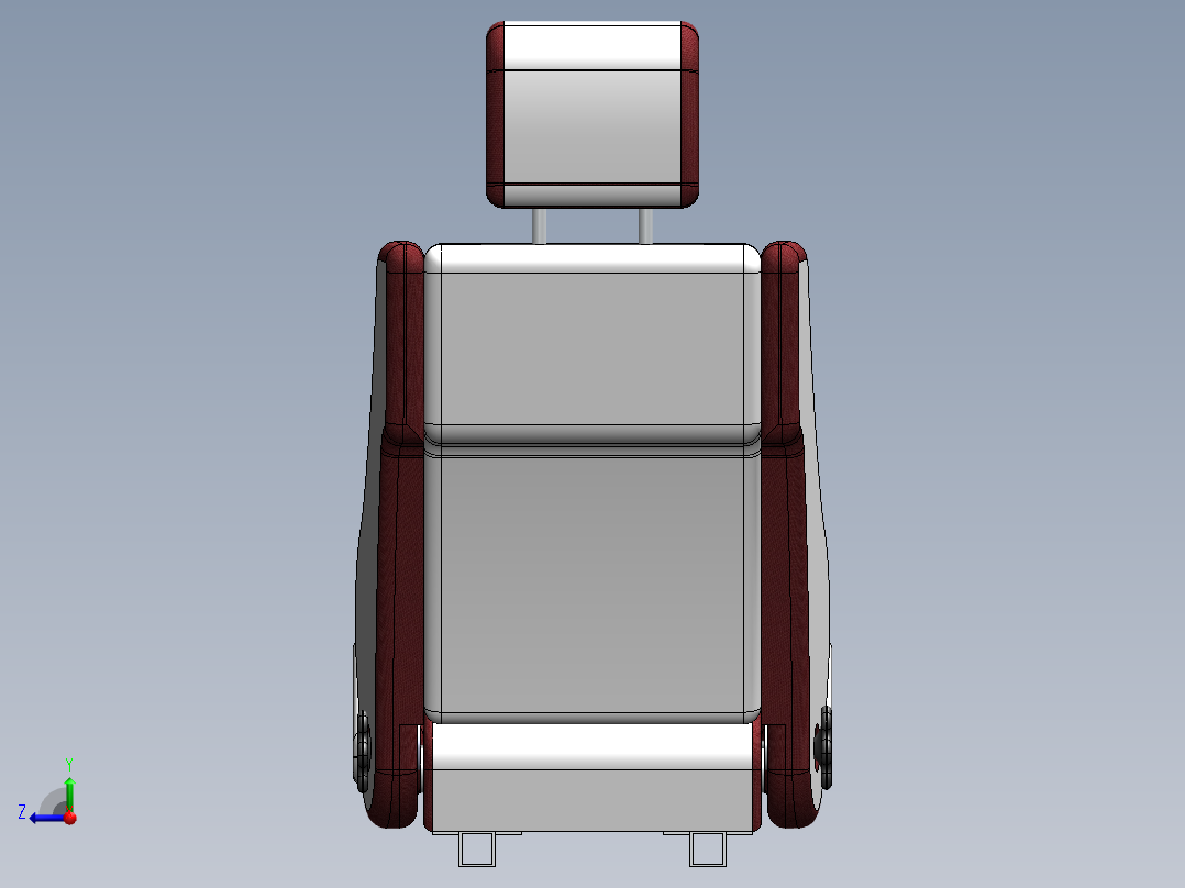 五十铃客舱卡车底盘右视图