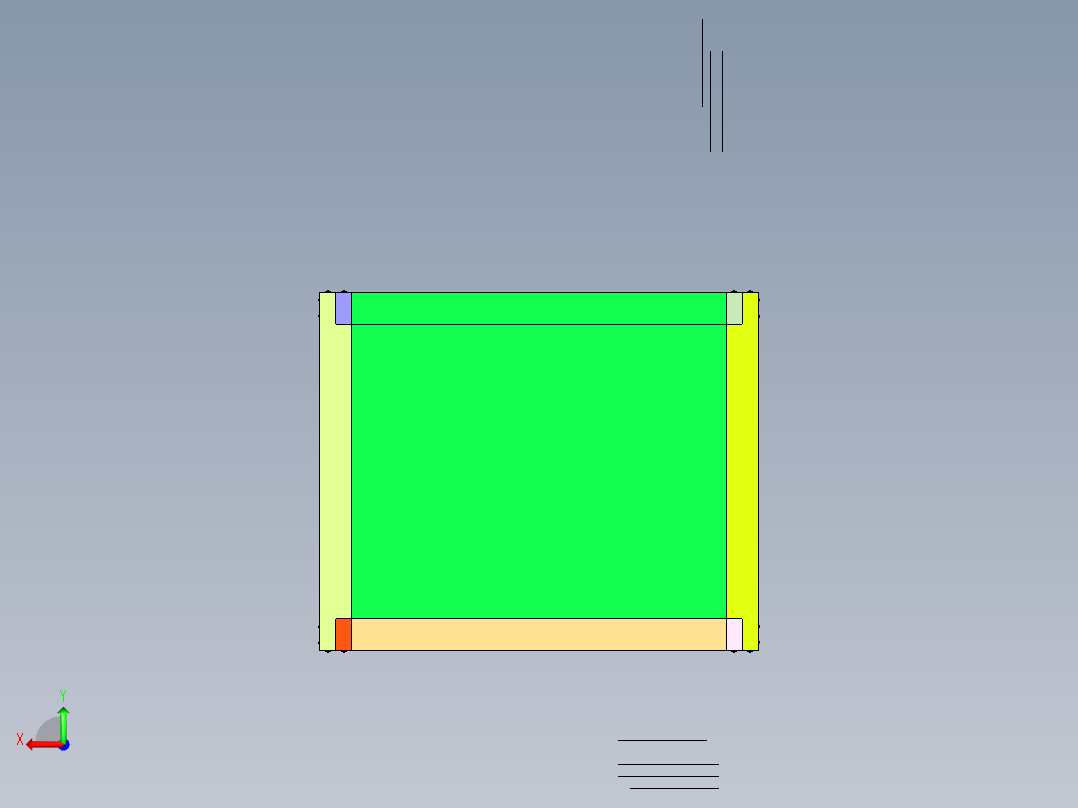台式小型高精精雕雕铣机后视图