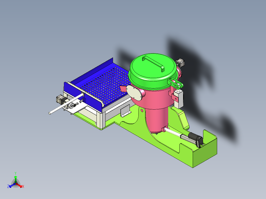 药物粉碎机设计资料含三维+二维+说明书