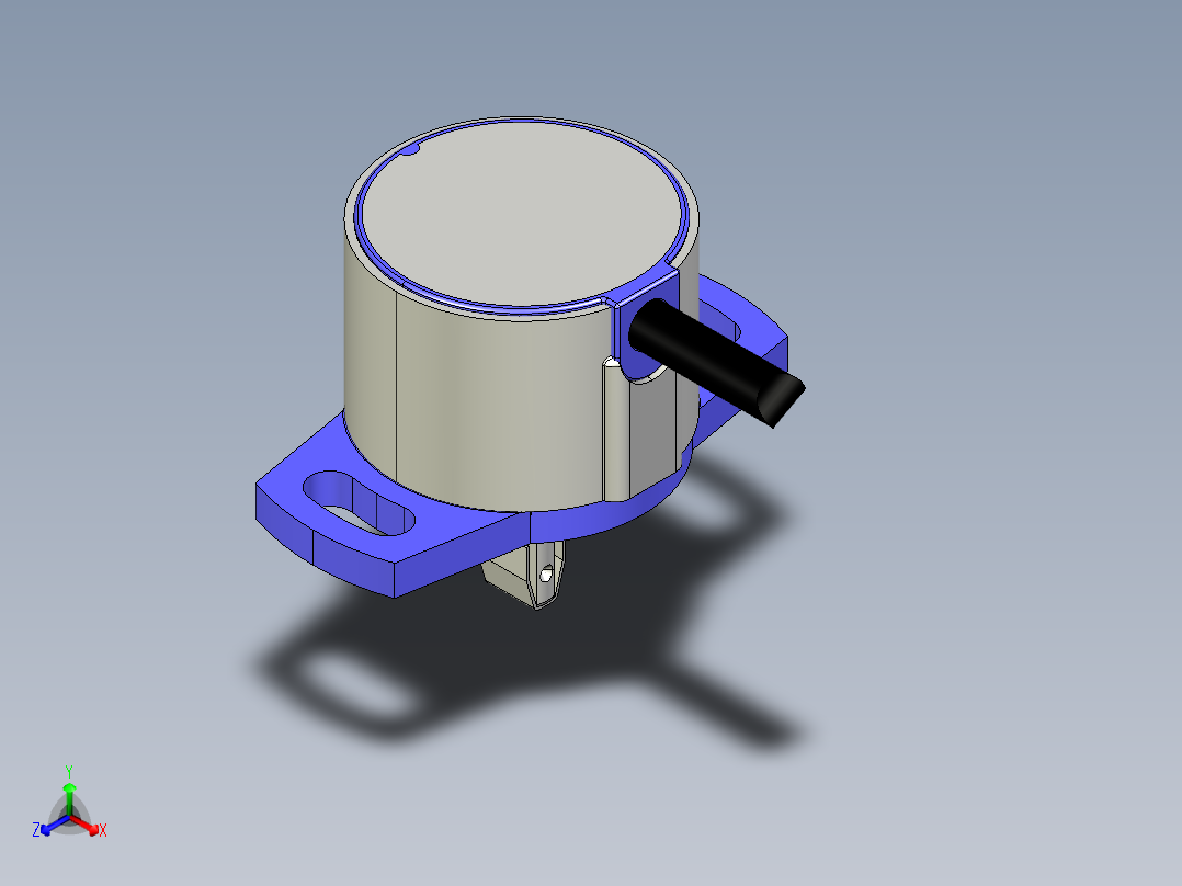 NOVOTECHNIK角度位移传感器RSM-2800系列，多圈传感器主视图