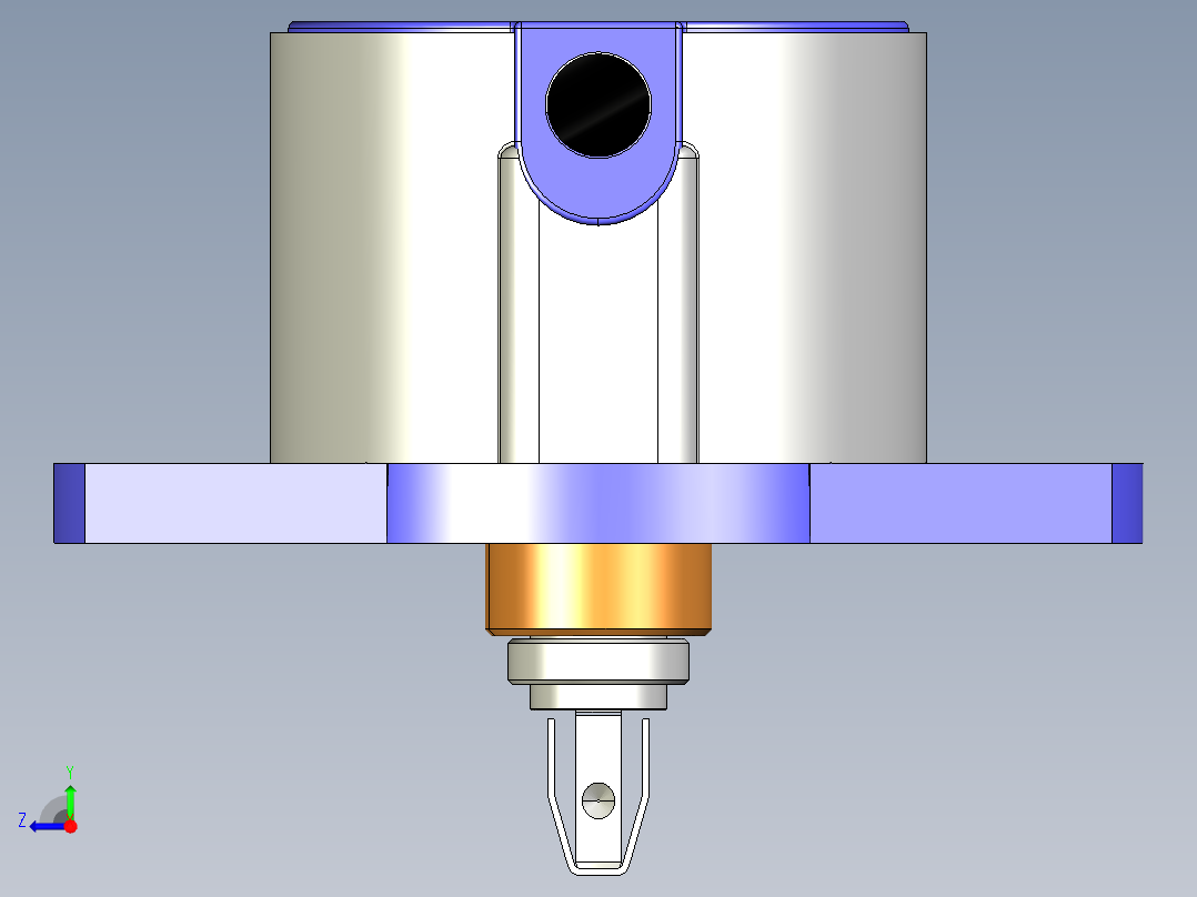 NOVOTECHNIK角度位移传感器RSM-2800系列，多圈传感器右视图
