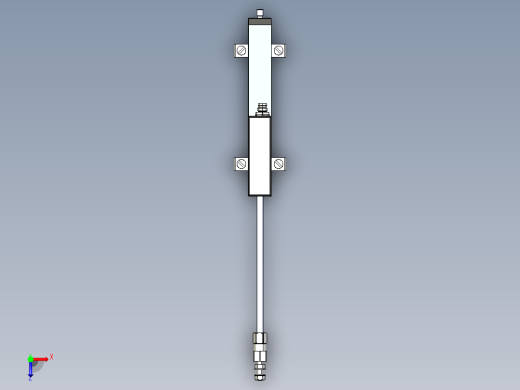 NOVOTECHNIK直线位移传感器TE1 - 系列传感器俯视缩略图