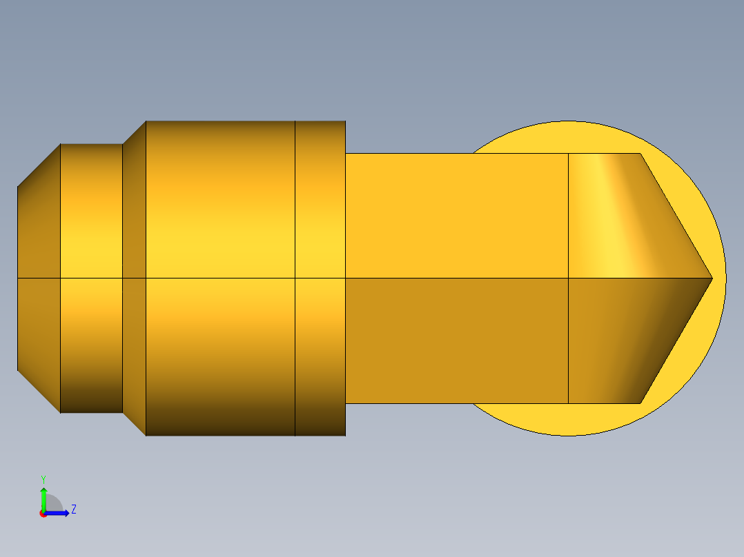 扩口式工业通用硬管接头Union Elbow 155F-8左视图