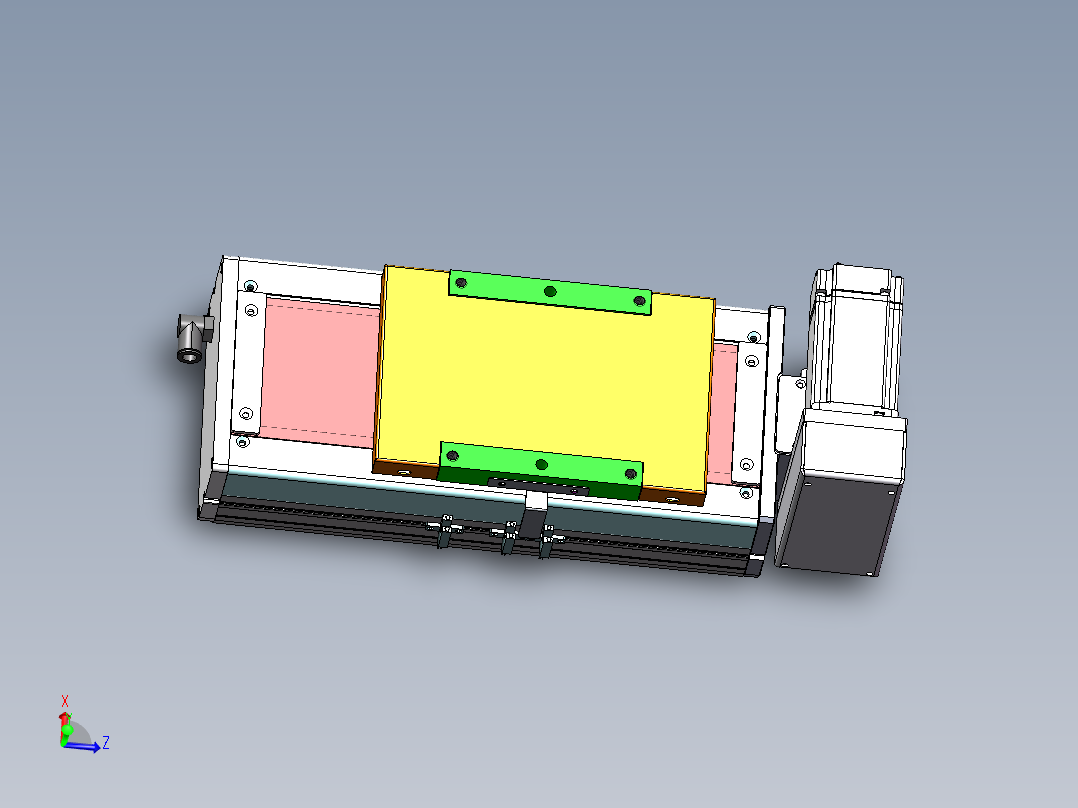 MCB同步带全封闭MCB17-LU-400W主视图