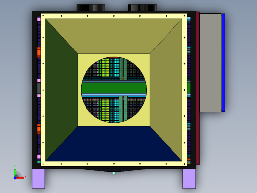 净化恶臭废物的UV光氧机前视缩略图