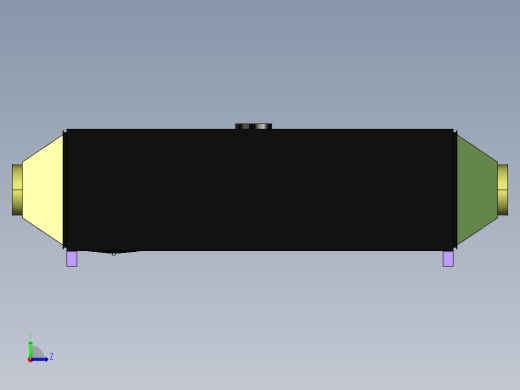 净化恶臭废物的UV光氧机左视缩略图