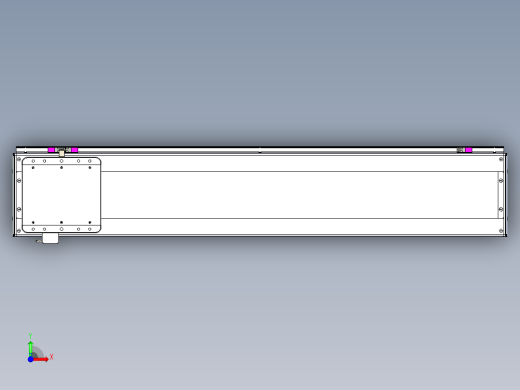 威洛博LC系列3d模型模组LC22H2Y-S1050前视缩略图