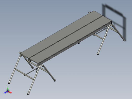 脚手架板正等轴测缩略图