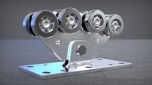 吊轮滑轮食堂大门的车厢CGS-250.8-P缩略图