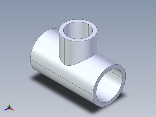 聚氯乙烯配件02-Sch80_ReducingTee_SxSxS_801-168_1.25in x 1in