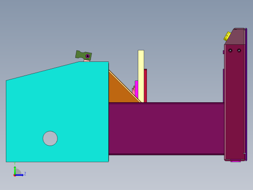 双位置探针针床左视缩略图