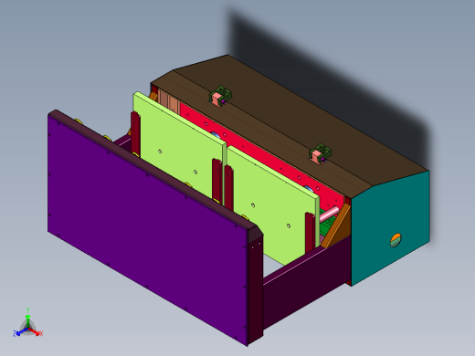 双位置探针针床正等轴测缩略图