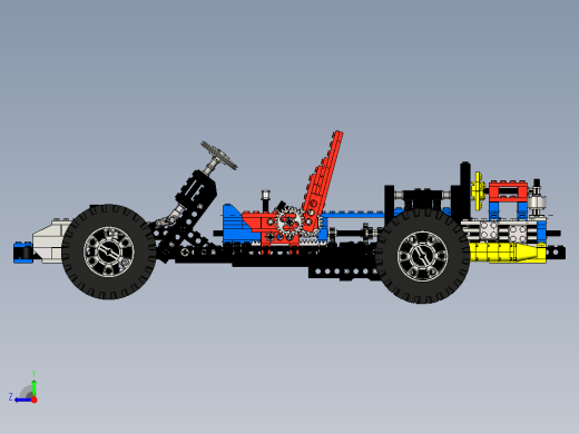 lego-technic-8860-car-chassis.3-乐高玩具赛车右视缩略图