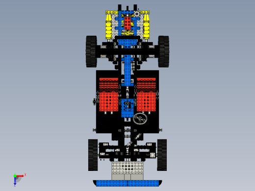 lego-technic-8860-car-chassis.3-乐高玩具赛车俯视缩略图