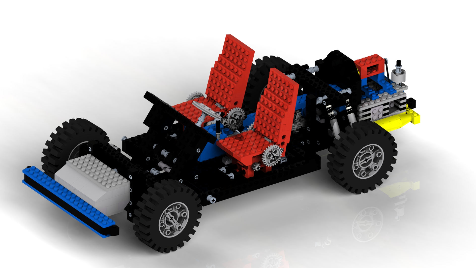 lego-technic-8860-car-chassis.3-乐高玩具赛车