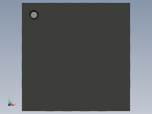 元器件3D封装qfn16-4x4152前视缩略图