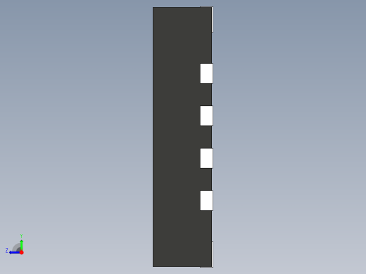 元器件3D封装qfn16-4x4152右视缩略图