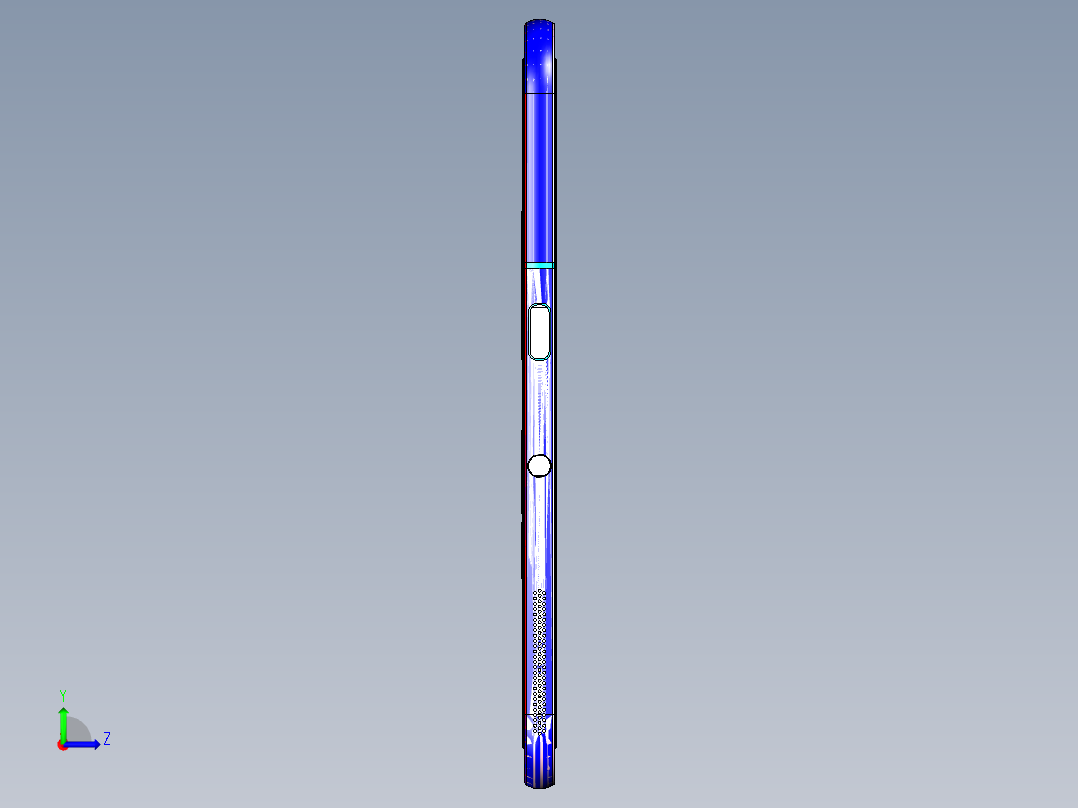 Z581C-笔记本CNC工装夹具三维模型CNC6-0723左视图