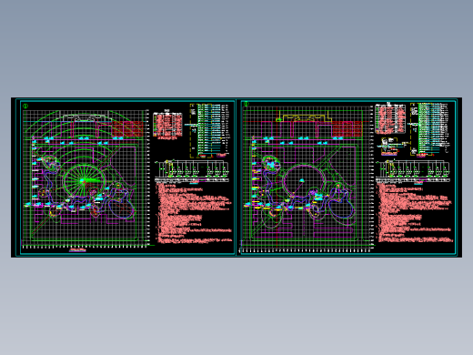 广场景观照明配电图