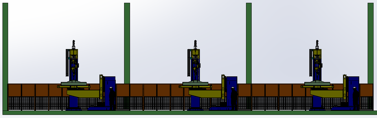 L型配旋转升降工作站sw16可编辑
