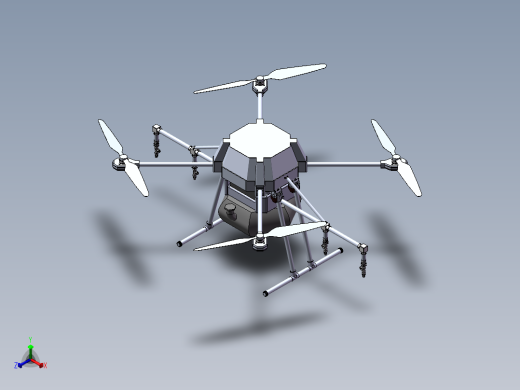 无人机正等轴测缩略图