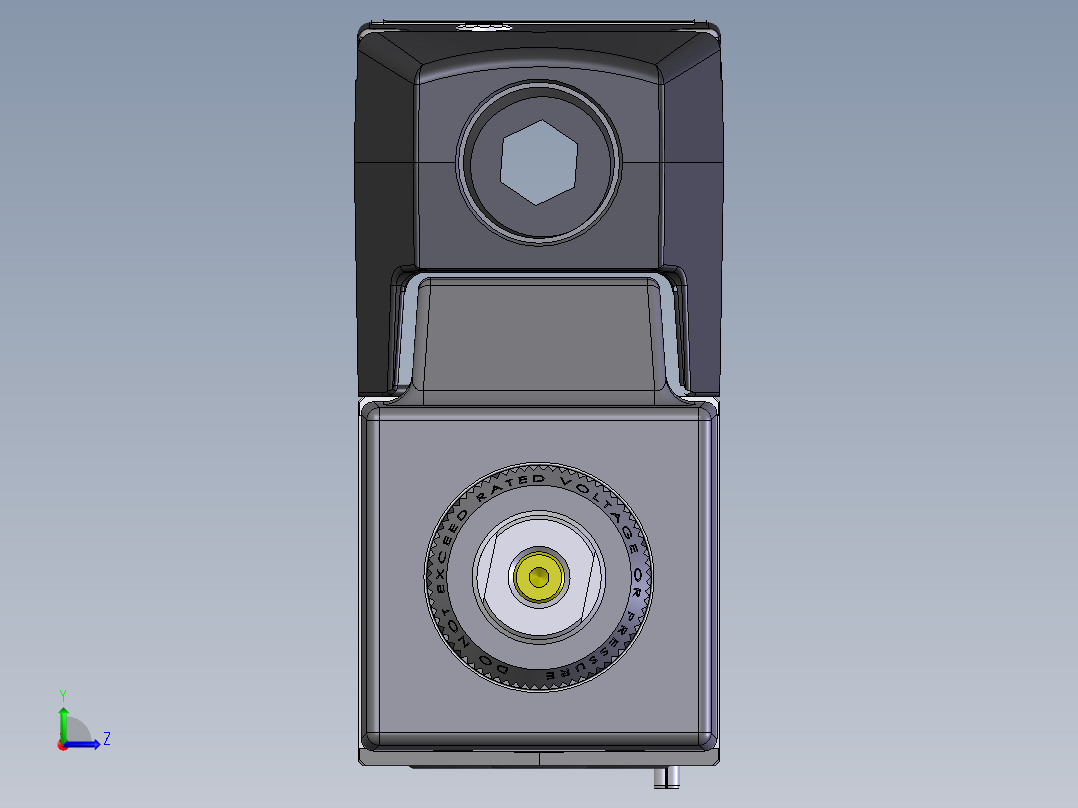 Continental Hydraulics-VSD03M_2_3液压元件左视图