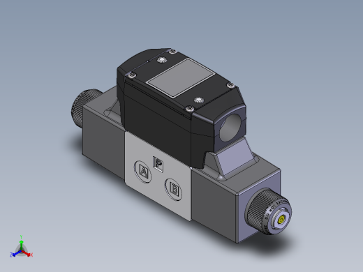 Continental Hydraulics-VSD03M_2_3液压元件正等轴测缩略图