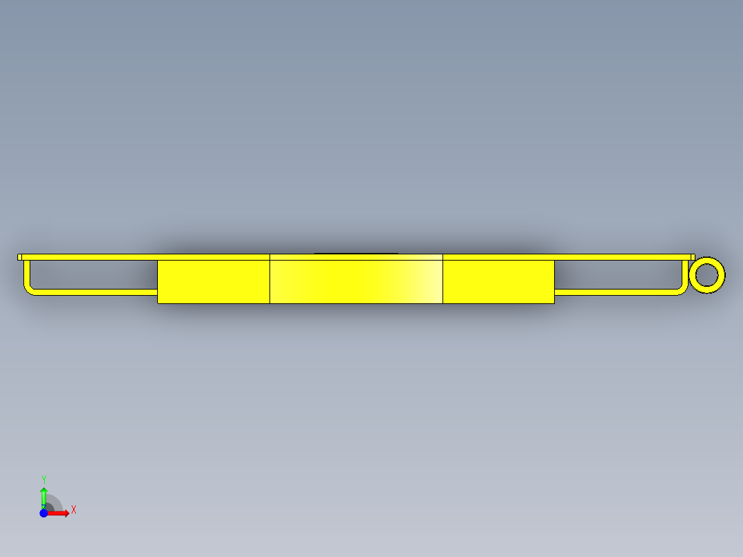 起重机支架前视图