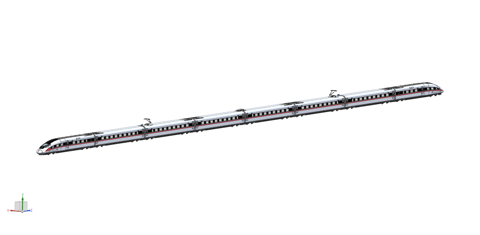 复兴号 高铁动车组 CR400AF